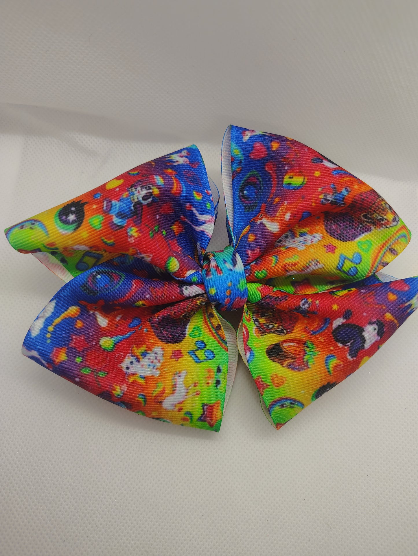 Rainbow Character Hair Bows