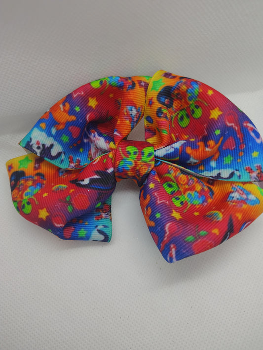 Rainbow Character Hair Bows