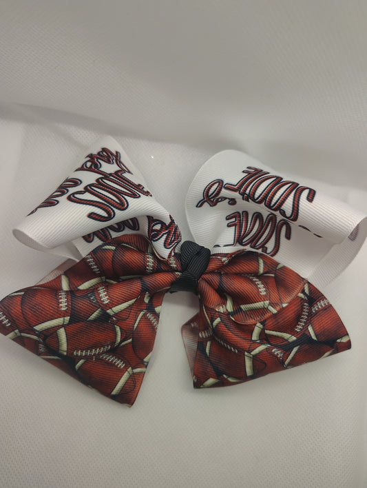 Game Time Hair Bow