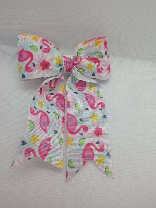 Flamingos Hair Bow